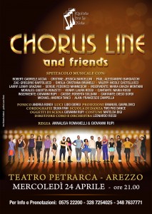 chorus line locandina petrarca